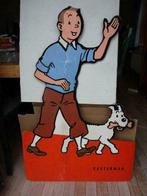 PLV Tintin et Milou - Hauteur 1,15m - Casterman., Livres, Utilisé, Enlèvement ou Envoi