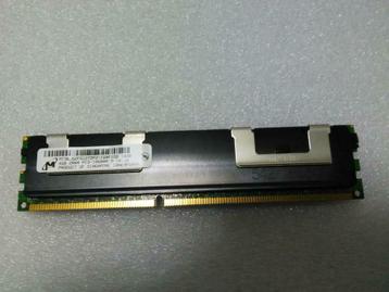 Micron 4Gb PC3-10600R avec dissipateur thermique., Enlèvement ou Envoi, Utilisé, DDR3, 4 GB