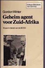 Geheim agent voor Zuid-Afrika, Gordon Winter,, Boeken, Biografieën, Ophalen of Verzenden