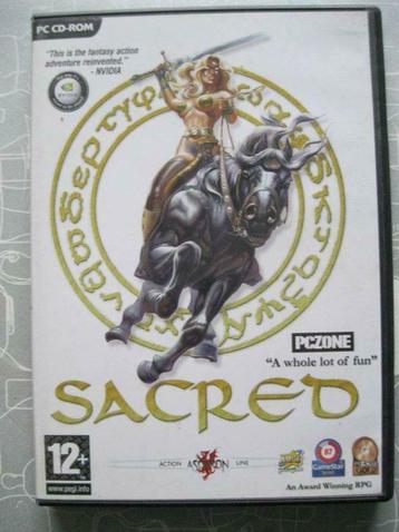 CD-ROM PC Sacred + Extension Underworld, Enlèvement ou Envoi, Utilisé