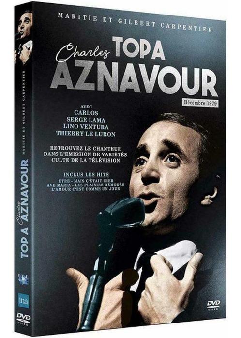 Top à ... Charles Aznavour - Maritie et Gilbert Carpentier, Cd's en Dvd's, Dvd's | Muziek en Concerten, Nieuw in verpakking, Tv-serie of Tv-programma