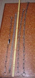 Metalen halsband (ketting) voor hond, Dieren en Toebehoren, Honden-accessoires, Ophalen of Verzenden, Zo goed als nieuw