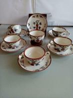 Six tasses à thé en céramique de Maastricht fin 19 siècle, Antiquités & Art, Enlèvement ou Envoi