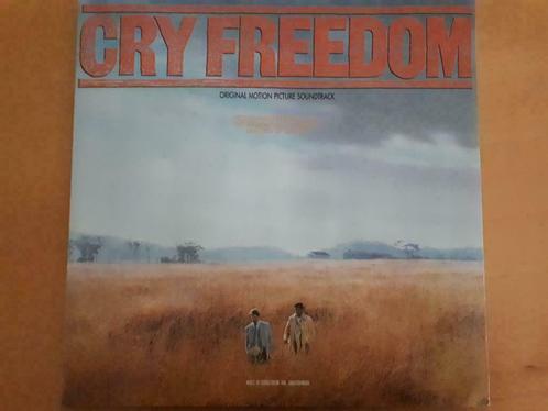 Cry Freedom LP 1987 Soundtrack Near Mint, Cd's en Dvd's, Vinyl | Filmmuziek en Soundtracks, Ophalen of Verzenden