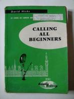 Calling all beginners, Anglais, Utilisé, Enlèvement ou Envoi