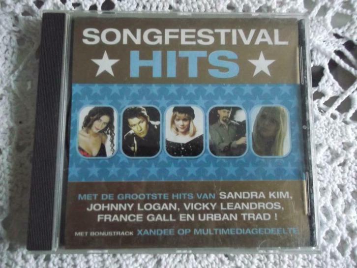 CD songfestival hits, Cd's en Dvd's, Cd Singles, Overige genres, Ophalen of Verzenden