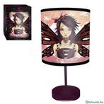 tafellamp gothic rood kara boss collection metalen voet, Huis en Inrichting, Ophalen of Verzenden, Nieuw