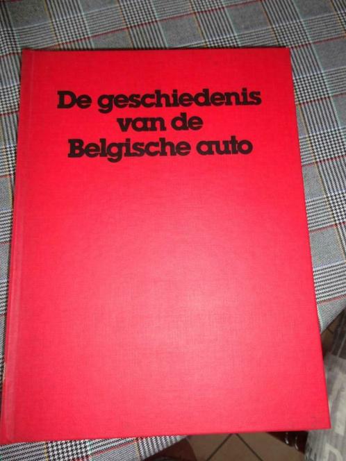 boek; de geschiedenis van de belgische auto, Livres, Autos | Livres, Enlèvement