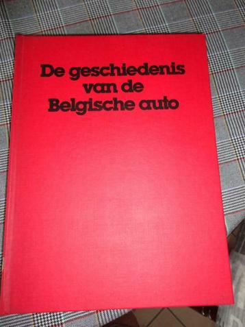 boek; de geschiedenis van de belgische auto beschikbaar voor biedingen