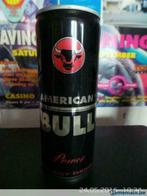 Canette American Bull Power Energy Drink, Verzamelen, Overige typen, Gebruikt, Ophalen of Verzenden