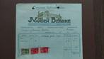 Oude facturen Elektrieke Koffiebranderij Roeselaere 1940-41-, Verzamelen, Ophalen of Verzenden