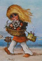 postkaart Editions Paris-Montmartre, Sur La Plage, Ophalen of Verzenden, 1960 tot 1980, Ongelopen, Frankrijk