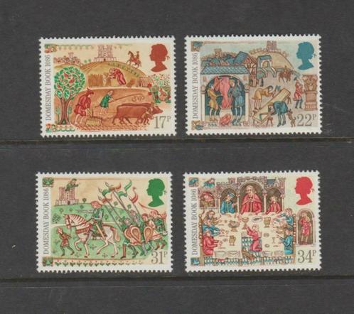 Groot-Brittannië 1986 900 jaar Middeleeuws Doomsday boek **, Postzegels en Munten, Postzegels | Europa | UK, Postfris, Verzenden