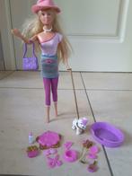 Barbie promène son chien, Ophalen, Gebruikt, Barbie