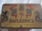 oude ijzeren kist uit 1921, Antiek en Kunst, Ophalen