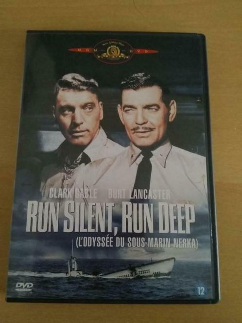 DVD 'Run silent, run deep' (Burt Lancaster - Clark Gable), Cd's en Dvd's, Dvd's | Drama, Drama, Ophalen of Verzenden