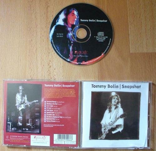 CD TOMMY BOLIN - SNAPSHOT - DEEP PURPLE JAMES GANG ROCK, Cd's en Dvd's, Cd's | Hardrock en Metal, Zo goed als nieuw, Ophalen of Verzenden