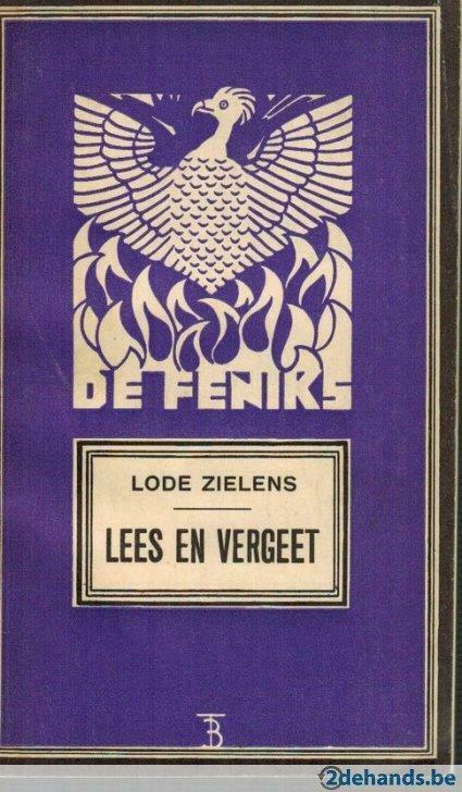 Lees en vergeet, Lode Zielens, Livres, Littérature, Utilisé, Enlèvement ou Envoi