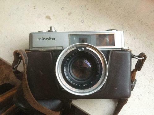 Vintage Minolta HI-MATIC 7 camera, Audio, Tv en Foto, Fotocamera's Analoog, Gebruikt, Minolta, Verzenden