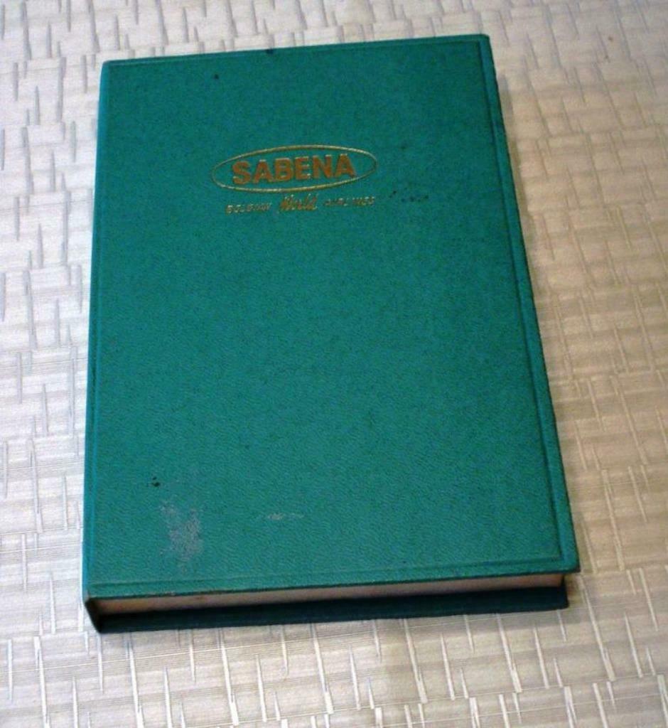 Boîte de rangement Sabena, Collections, Aviation, Enlèvement ou Envoi, Utilisé