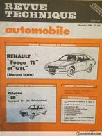 Revue Technique Automobile Renault " FUEGO " TL & GTL 1400, Enlèvement ou Envoi
