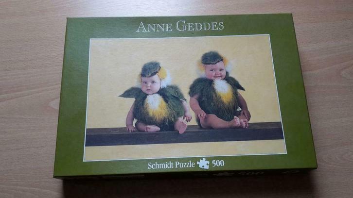 Anne Geddes : Les moineaux - 500 pièces, Hobby & Loisirs créatifs, Sport cérébral & Puzzles, Comme neuf, Puzzle, 500 à 1500 pièces