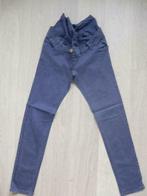 Love2Wait - Blauwe zwangerschapsbroek. Maat 27, Taille 36 (S), Bleu, Porté, Pantalon ou Jeans