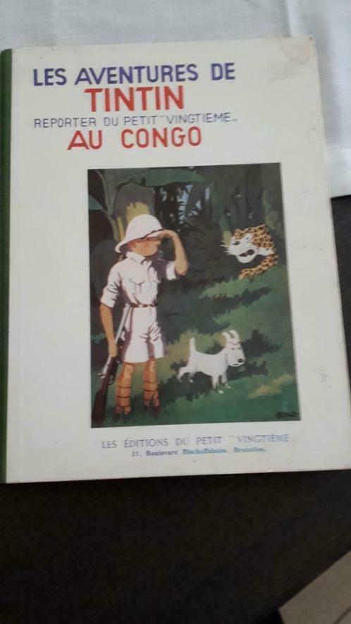 Facsimile Kuifje in Congo, Boeken, Stripverhalen, Zo goed als nieuw, Eén stripboek, Ophalen of Verzenden