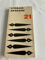 Literair akkoord 21 :1978 Büch, de Coninck, T'Hooft,, Boeken, Gelezen, Ophalen of Verzenden, Nederland