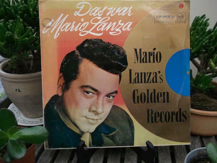 LP Mario Lanza, Cd's en Dvd's, Vinyl | Pop, Ophalen of Verzenden