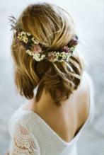 Haarkroon haar kroon haarkronen kronen met bloemen / bloemen, Handtassen en Accessoires, Uiterlijk | Haarverzorging, Nieuw, Overige typen