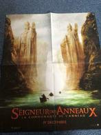 Affiche recto-verso Le Seigneur des Anneaux, Collections, Lord of the Rings, Comme neuf, Livre, Poster ou Affiche