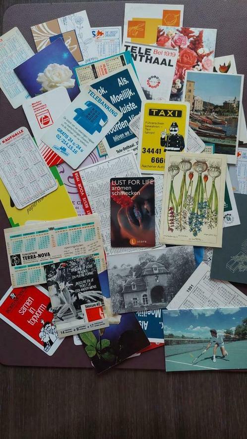 Joli lot de calendriers des années 70, 80 et 90. 51 pièces, Collections, Marques & Objets publicitaires, Comme neuf, Enlèvement ou Envoi