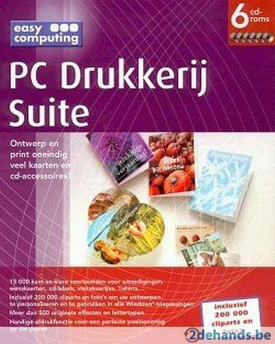 PC Drukkerij Suite - Easy Computing - 90-456-3290-x, Computers en Software, Overige Computers en Software, Nieuw, Ophalen