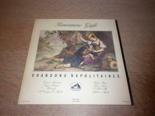 LP Beniamino Gigli - chansons napolitaines, Cd's en Dvd's, Vinyl | Klassiek, Ophalen of Verzenden
