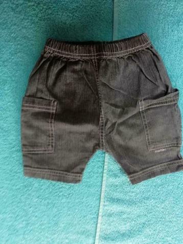Jeans broekje p'tit filou maat 68, Kinderen en Baby's, Gebruikt, Broekje, Ophalen of Verzenden, Jongetje