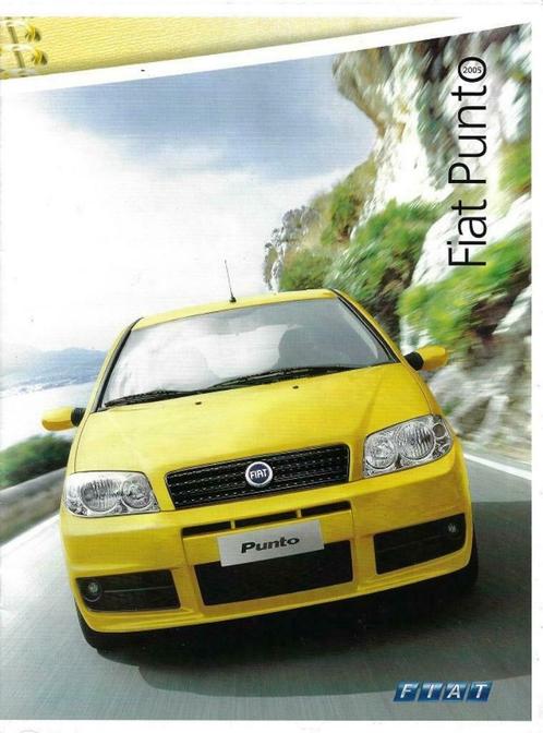 Fiat Punto 2005 brochure Denemarken, Livres, Autos | Brochures & Magazines, Comme neuf, Envoi