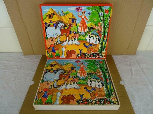 Vintage Walt Disney puzzel Mary Poppins Walt Disney puzzle, Verzamelen, Disney, Zo goed als nieuw, Overige typen, Overige figuren