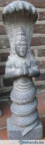 Patanjali ca. 45 cm handwerk in graniet!, Tuin en Terras, Tuinbeelden, Ophalen of Verzenden, Nieuw, Boeddhabeeld