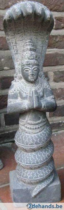 Patanjali ca. 45 cm handwerk in graniet!, Tuin en Terras, Tuinbeelden, Nieuw, Boeddhabeeld, Ophalen of Verzenden