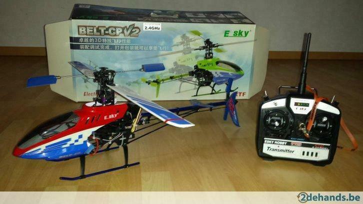 Belt-CP V2 heli set, Hobby en Vrije tijd, Modelbouw | Radiografisch | Helikopters en Quadcopters, Gebruikt, Helikopter, Elektro