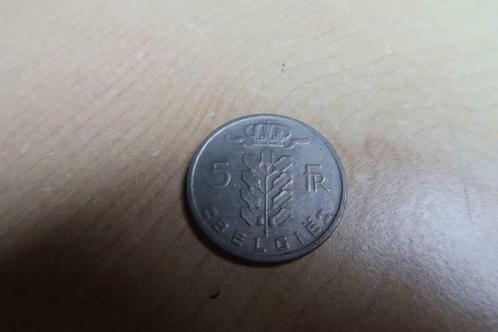 Munten : Prins Karel - 5 Frank, Postzegels en Munten, Munten | België, Losse munt, Ophalen of Verzenden
