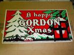 Beersign.Reclame.Gordon X Mas, Verzamelen, Ophalen of Verzenden, Gebruikt, Reclamebord