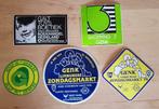 Vintage stickers van Genk, Verzamelen, Stickers, Ophalen