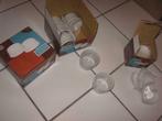 Porseleinen kopjes en vormpjes. Zes kopjes diam., Huis en Inrichting, Keuken | Servies, Nieuw, Ophalen of Verzenden, Kom(men)