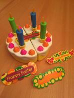 Gâteau anniversaire ou autre jouet avec bougies, Utilisé, Découverte