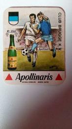 Bierviltje Club Brugge Appolinaris, Collections, Comme neuf, Enlèvement ou Envoi