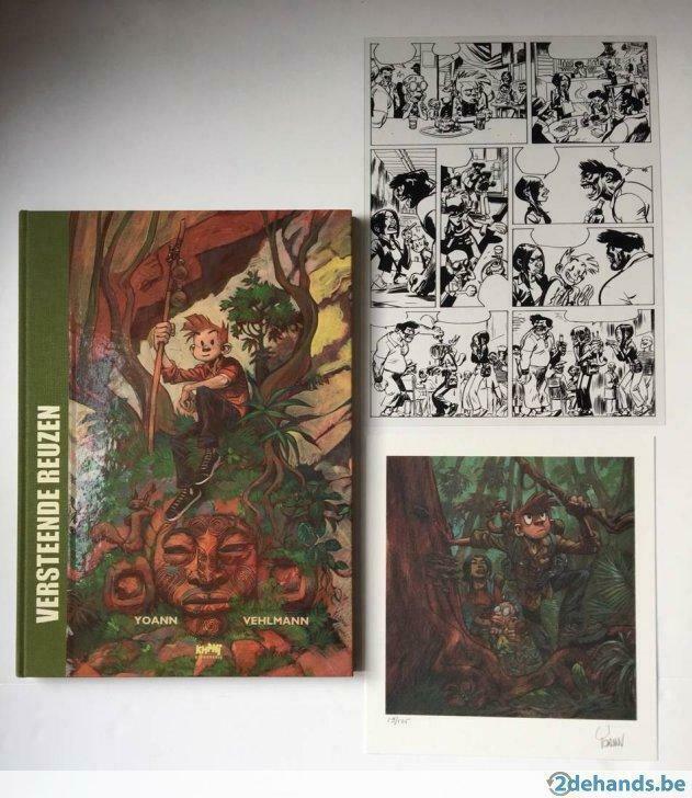 Luxe Robbedoes Versteende reuzen op 125 ex, Livres, BD, Neuf, Envoi