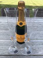 2 Champagneglazen in kristal met strik van *Spiegelau* Nieuw, Ophalen of Verzenden, Nieuw