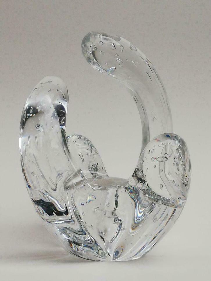 Mooi object in art deco glas - Schneider Paris France, Antiek en Kunst, Antiek | Glaswerk en Kristal, Ophalen of Verzenden